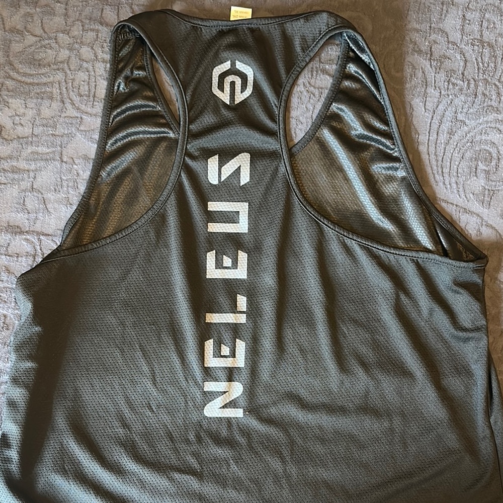 Men's Gray Swim Tank